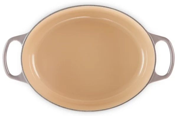 le creuset signature oval flint casserole 31 cm