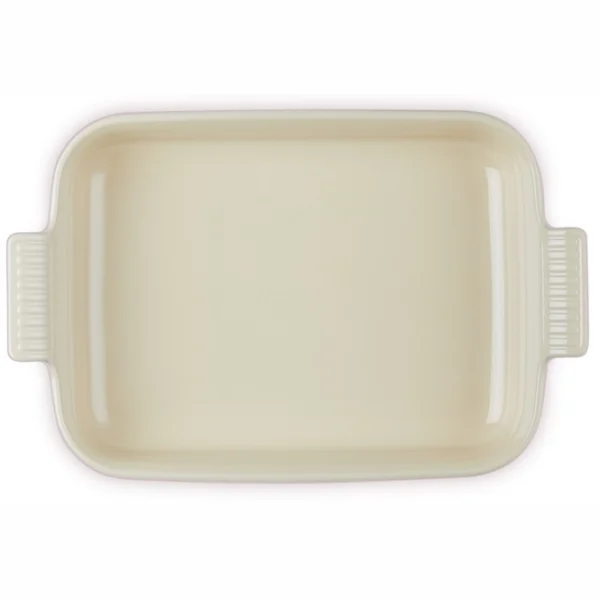 le creuset rectangle shell pink gratin dish 39 x 25.4 cm