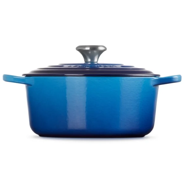 le creuset signature azure 22 cm casserole