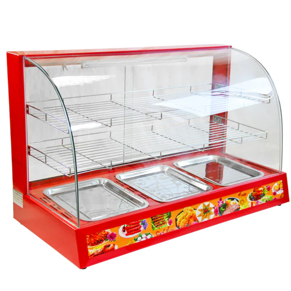 KuKoo Vitrine Chauffe-Plats Électrique 90cm Kukoo