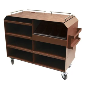 DESSERTE BASSE DE RESTAURANT HANA ROUILLE Ligne CHR